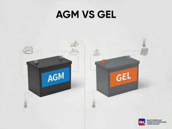 AGM или GEL аккумулятор: объективное сравнение и выбор под вашу задачу