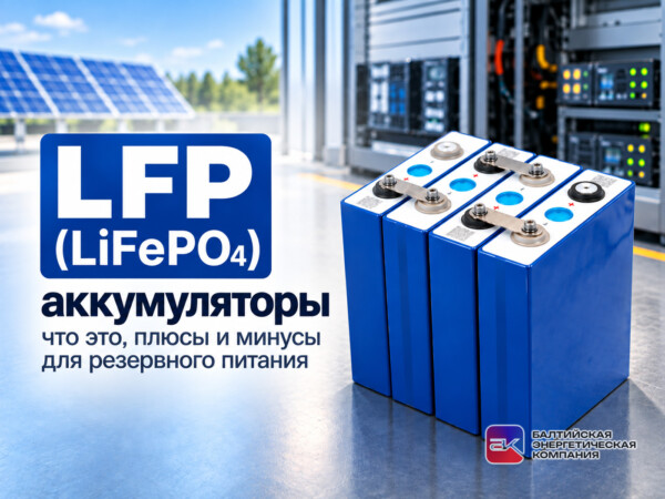 LFP (LiFePO4) аккумуляторы: что это, плюсы и минусы для резервного питания